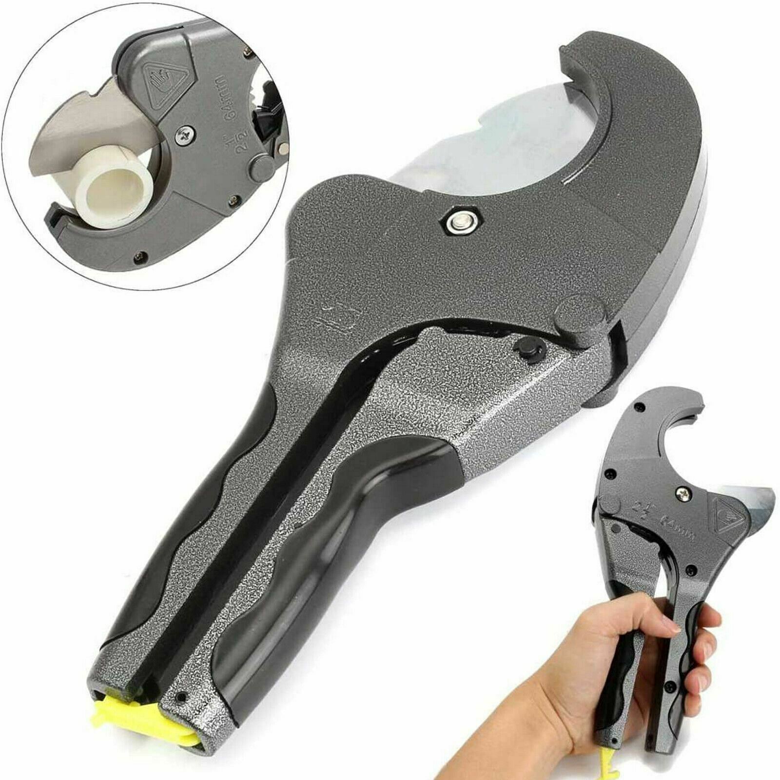 2.5'' 64mm PVC Pipe Hose Ratchet Poly Tubing Tube Conduit Cutting Pliers Cutter