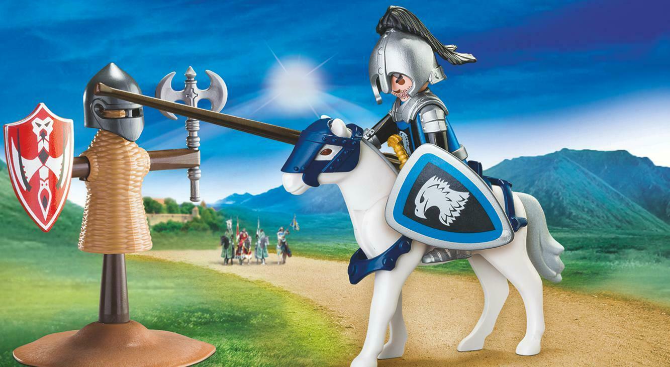 70106 Playmobil Carrying Case Small Knights Knights Suitable for ages 4 years an