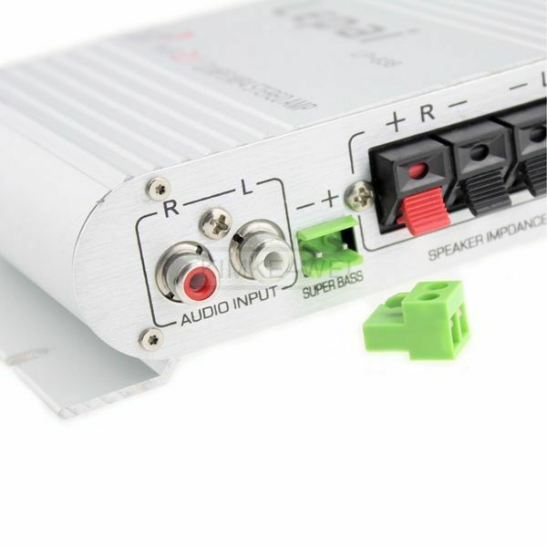 200W Mini Radio MP3 Stereo Car Bike Hi-Fi Amplifier 12V