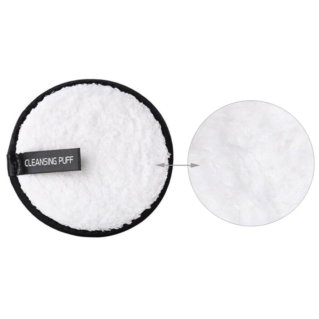 Microfiber Cloth Cotton Pads Reusable Microfiber Makeup Remover Puff  7