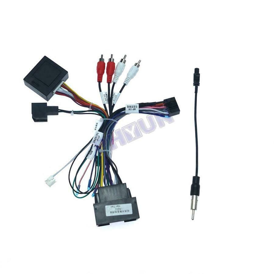 16Pin Car Radio Wire Harness w/ Canbus Box For Chevrolet Trax Cruze Buick Regal