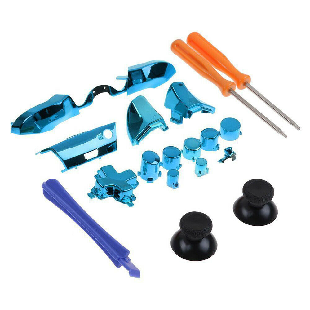 Blue Button Dpad LB RB LT RT Sets Mod Replace Part For Xbox One Elite Controller