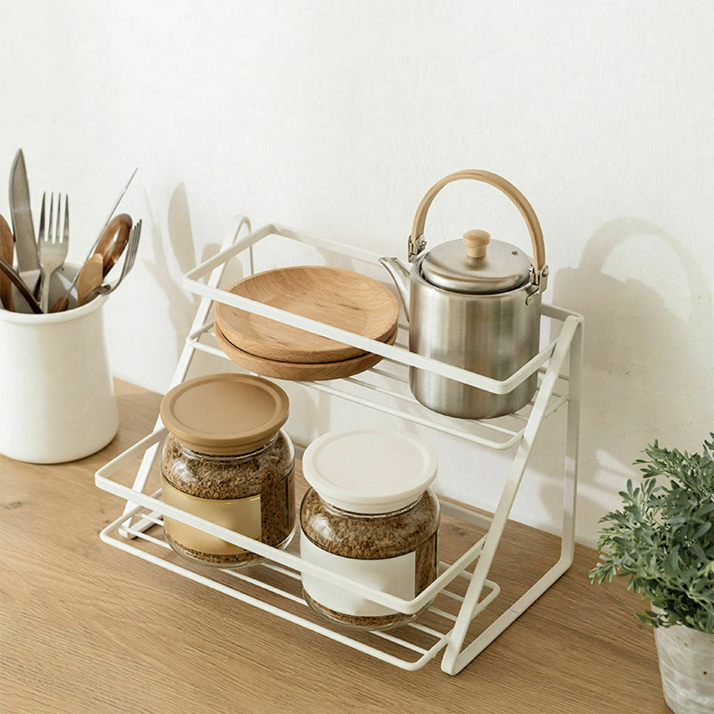 Multi-Function Spice Rack Seasoning Rack Corner Rack for Office Cupboard