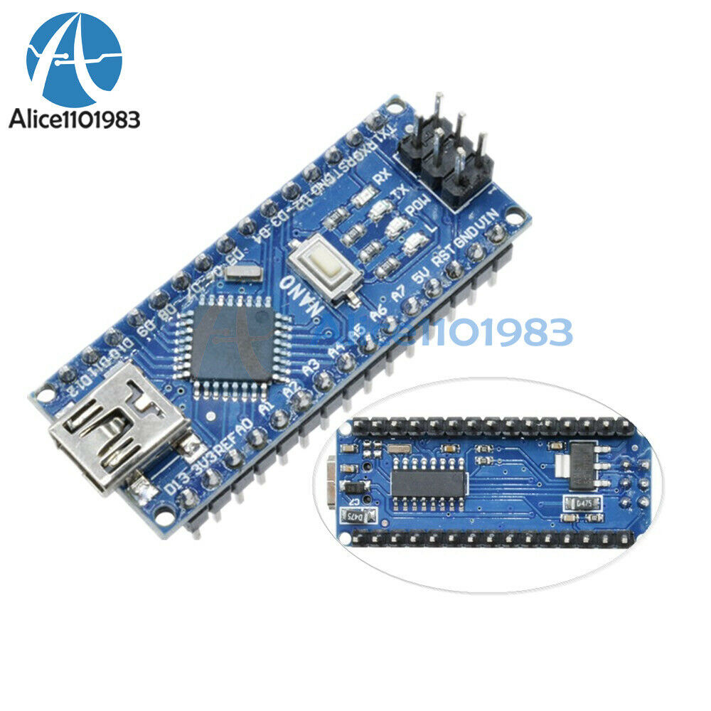 Mini USB Nano V3.0 CH340G ATmega328P-AU 5V 16M Micro-Controller For Arduino