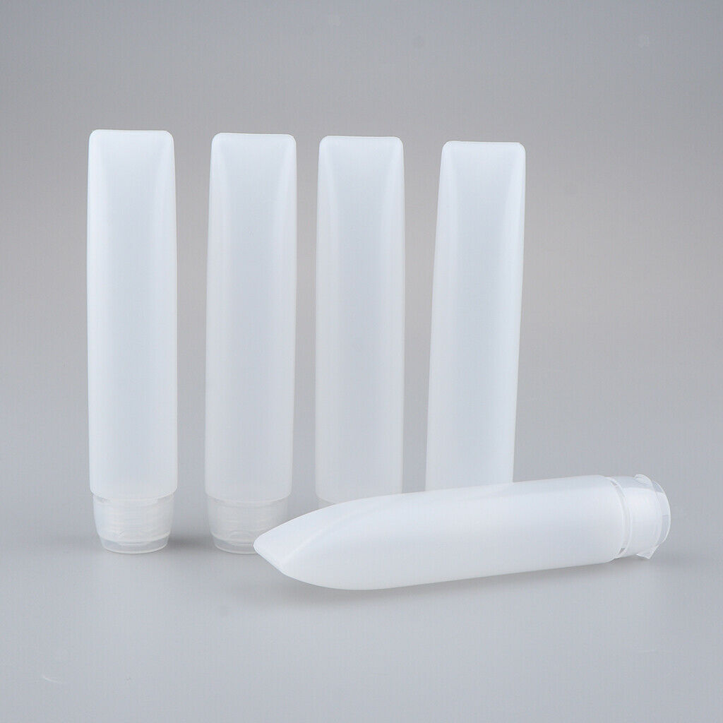 Lotion Bottles, Empty Squeeze Bottle,10 pcs Empty Refillable Travel Plastic Flip