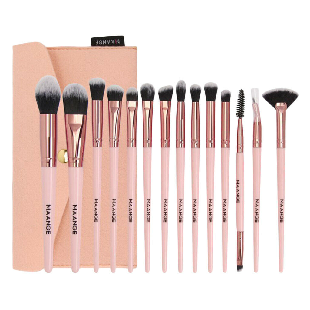 Soft Makeup Cosmetic Brushes Powder Concealer Eyeshadow Eyeliner Brush Pink