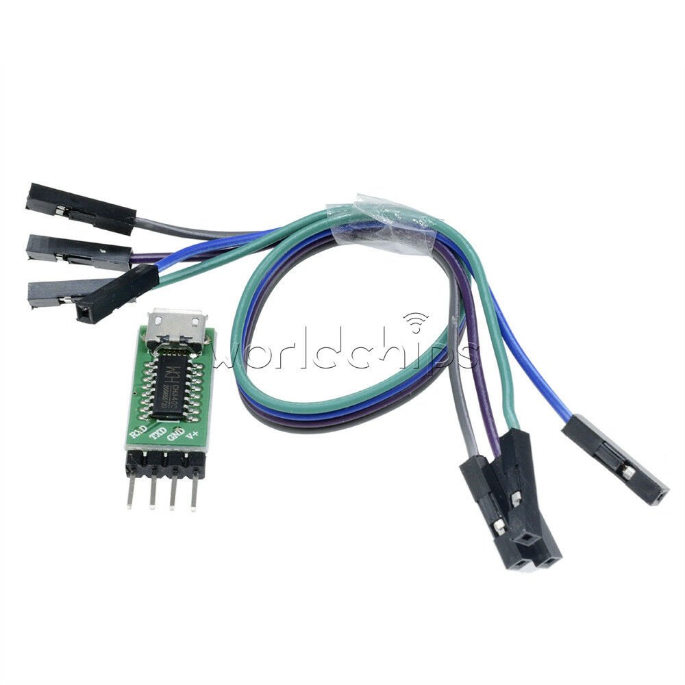 Micro USB to TTL Serial Port ISP CH340C CH340T Download Module For STM32 51