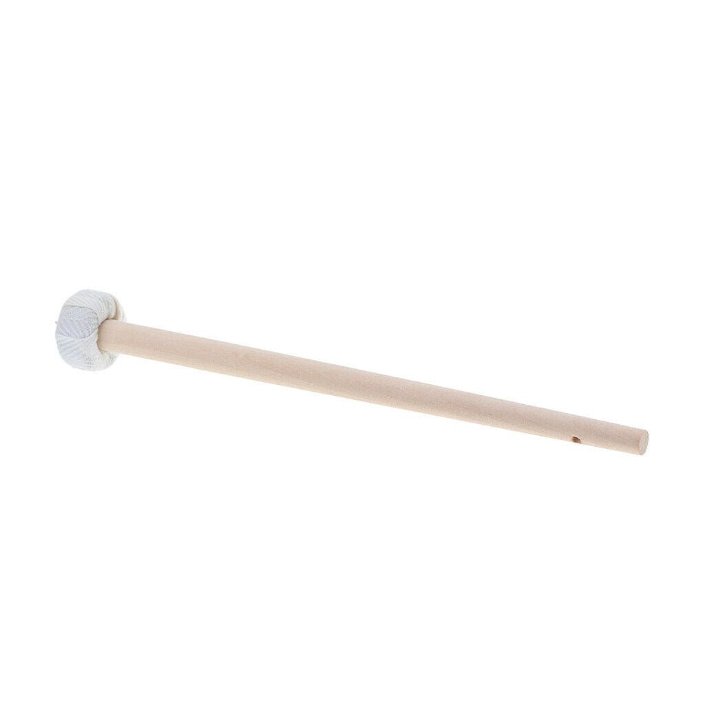 2 Pieces Small Wooden Cymbals Gong Hammer Hammer