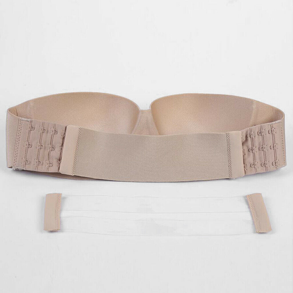 Removable Extension with 3 Stretchable Back Hooks for Bra