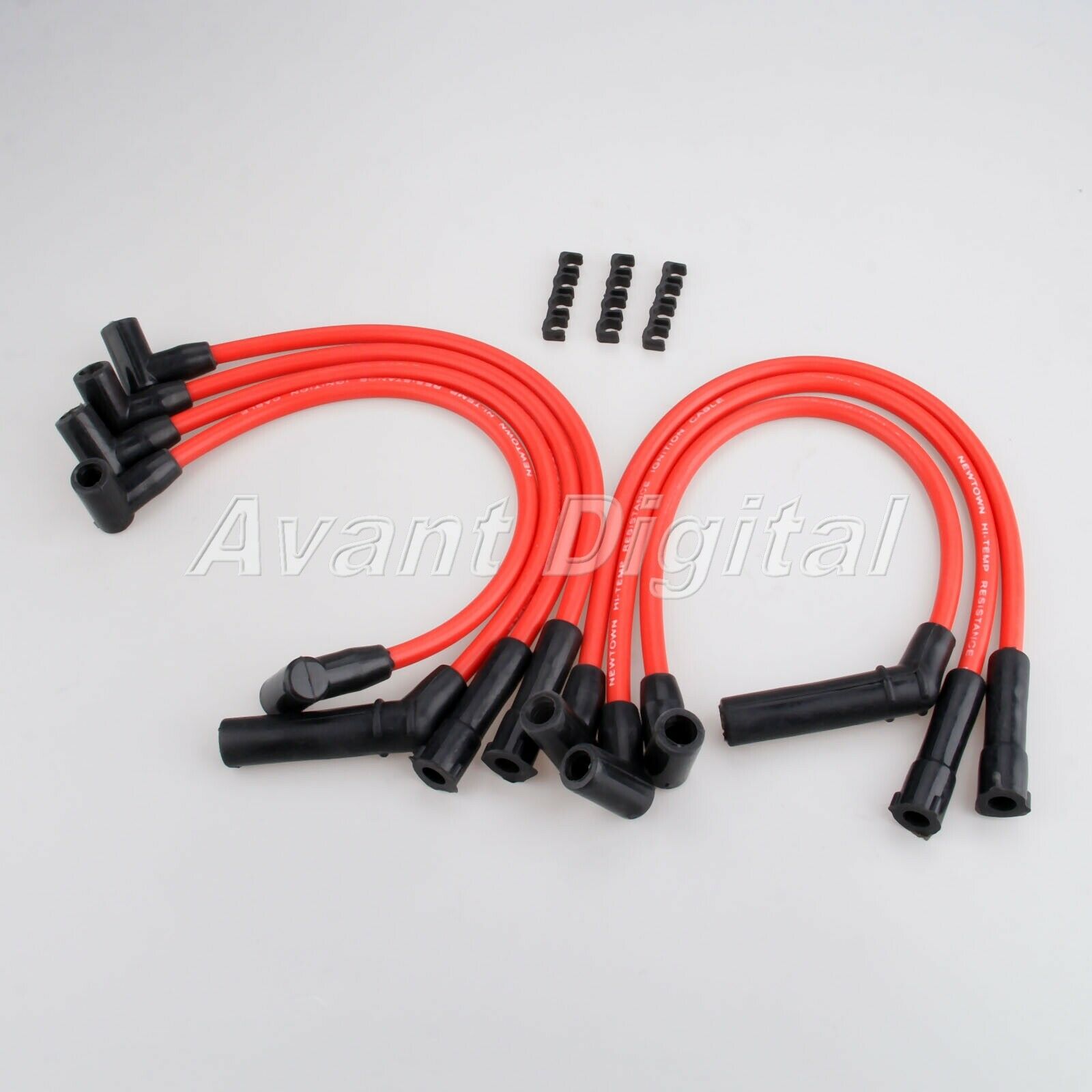 1 Set Spark Plug Wire Kit with Clips For Jeep Grand Cherokee Wrangler 1993-1998
