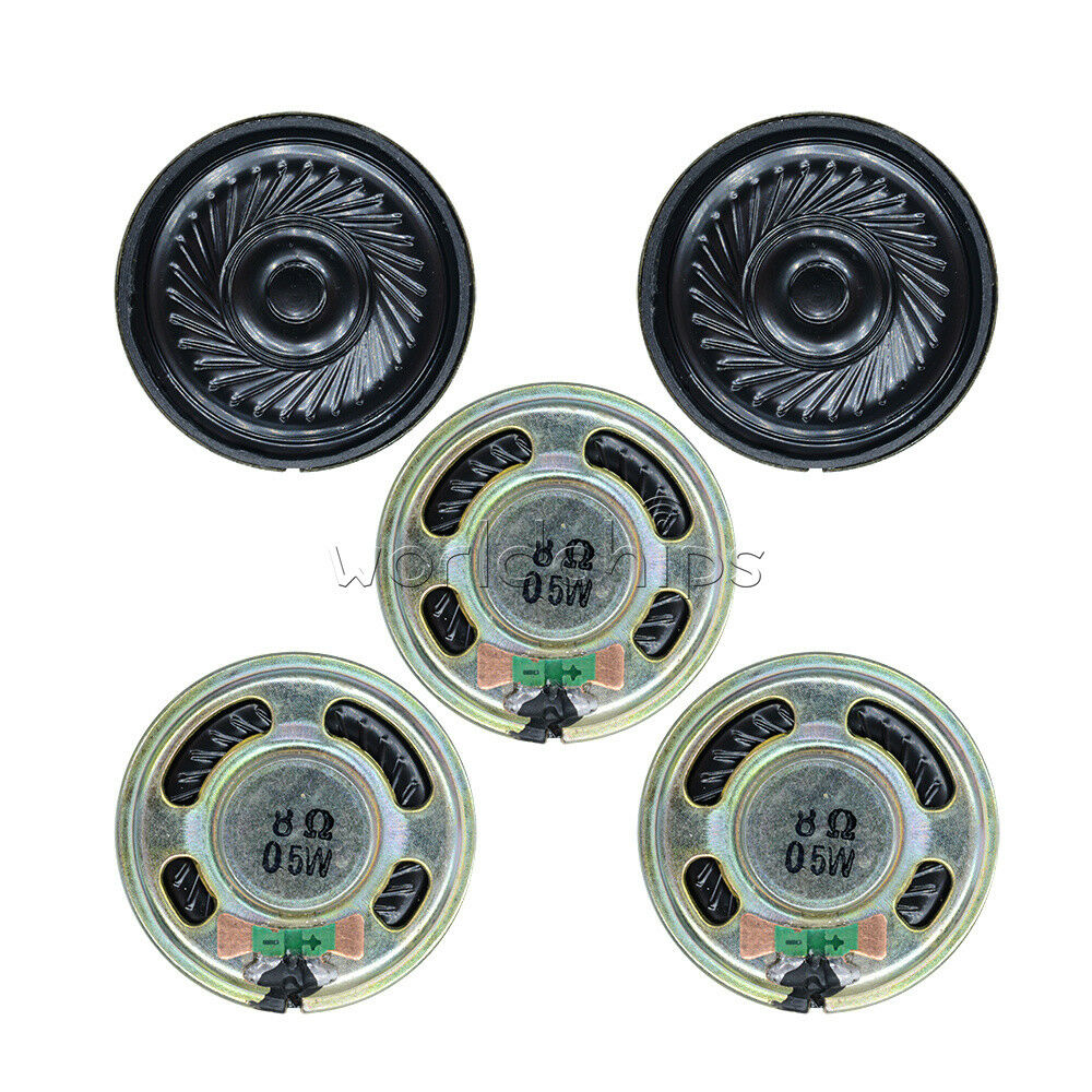5Pcs Small 8Î© 0.5W Trumpet 36mm Diameter Loudspeaker Loud Speaker