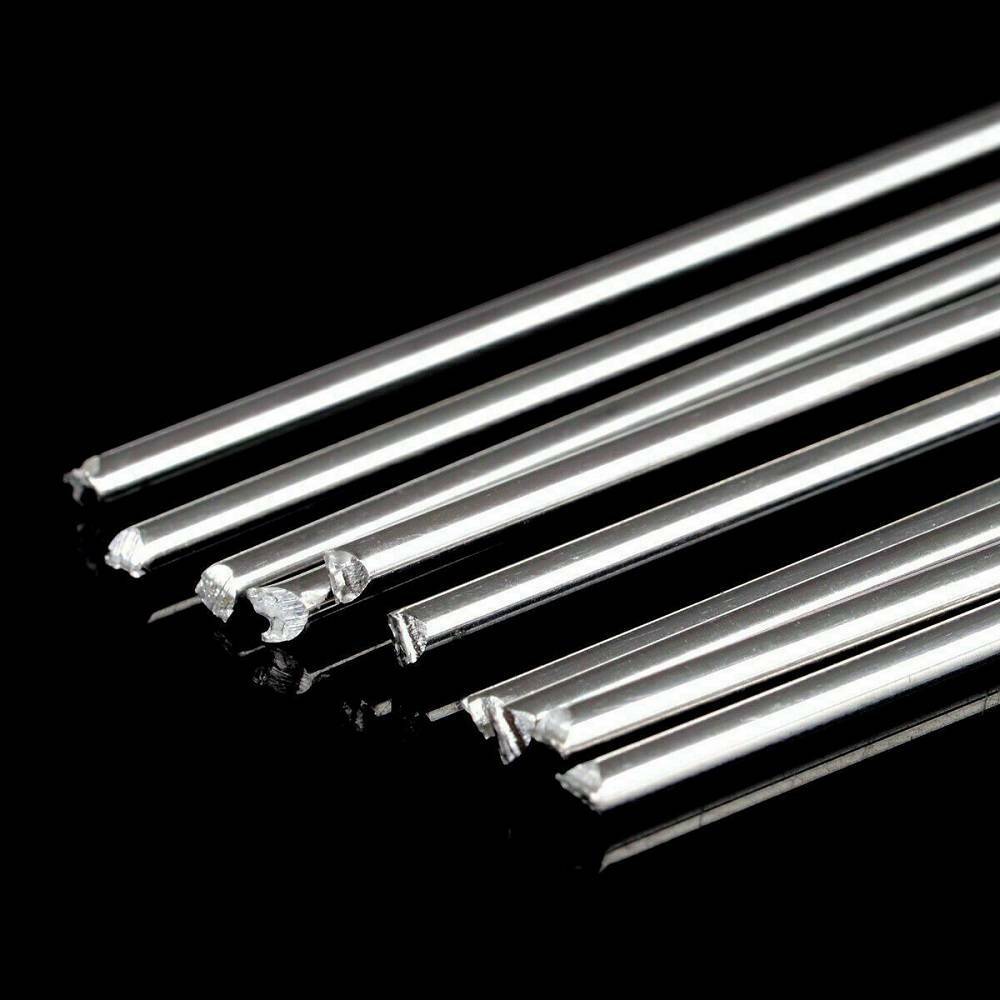 2.0/1.6mm 33cm/1.08ft Solution Welding Flux-Cored Rods Aluminum Wire Brazing Kit