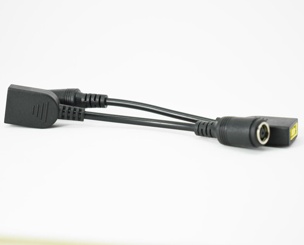4pcs 7.9x5.5mm Female To Square DC Tip Female Adapter Cable For Lenovo Thinkpad