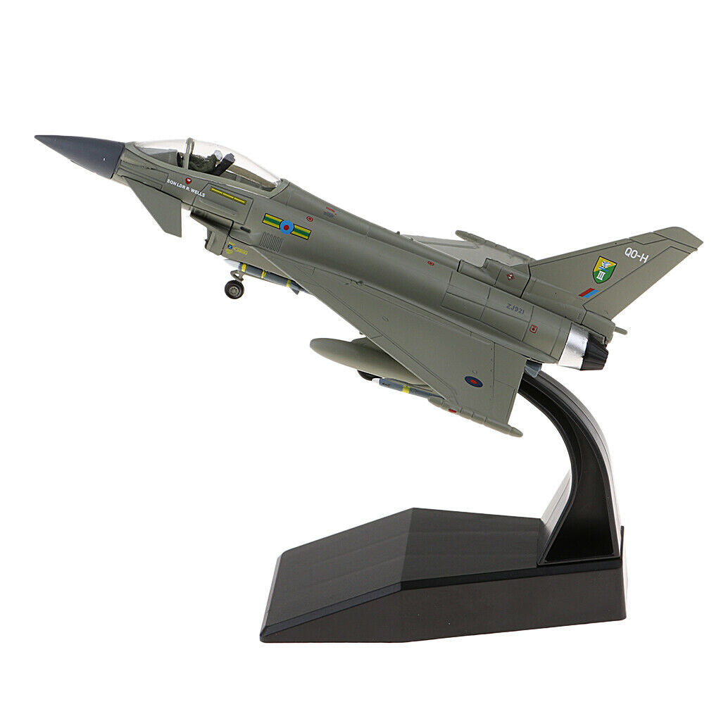 Typhoon Fighter Aircraft - Solid Built 1/100 Scale EF-2000 Fighter