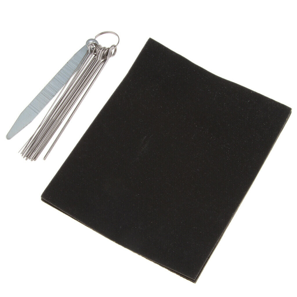 Acoustic Guitar Parts File Nuts with Sand Paper