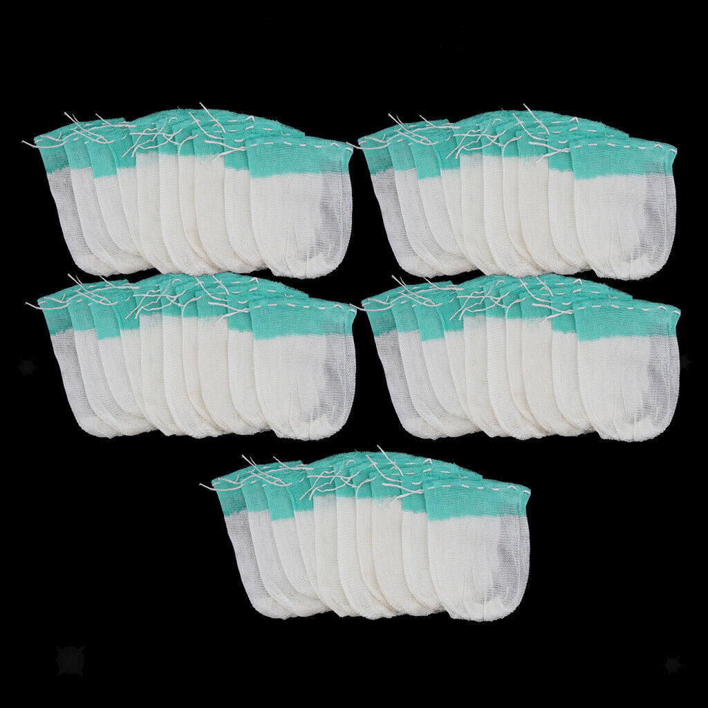 50x Camping Hiking U-shape Gas Lamp Light Lantern Mantles Replacement Covers