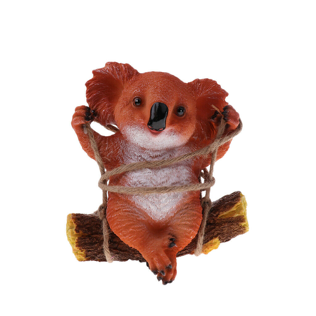 Koala Sculpture Garden Home Farm Decoration Decorative Gardening Xmas Gift