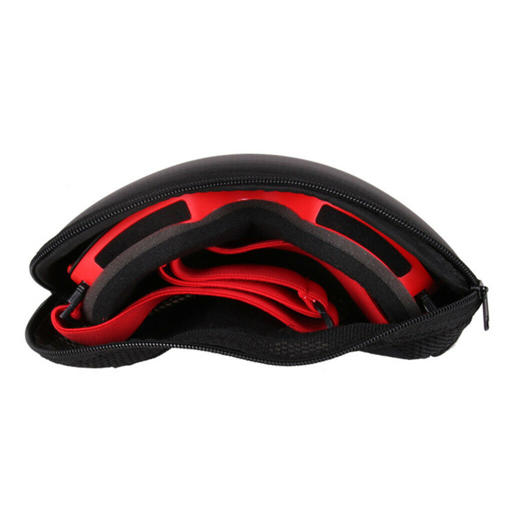 Portable Leather Eyeglass Pouch Goggles Sunglasses Reading Glasses Case