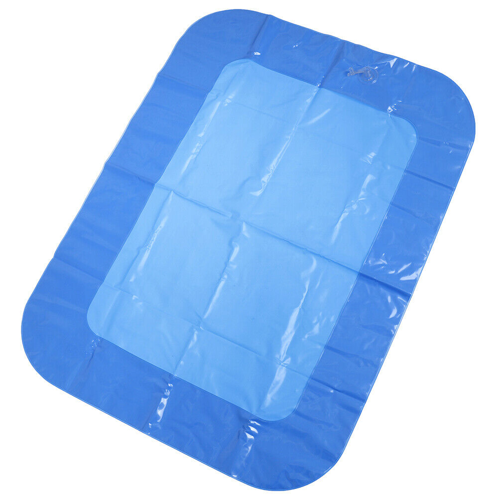 1Pc Blue inflatable indoor kids play sandbox sand tray children toys 60*45cm_DD