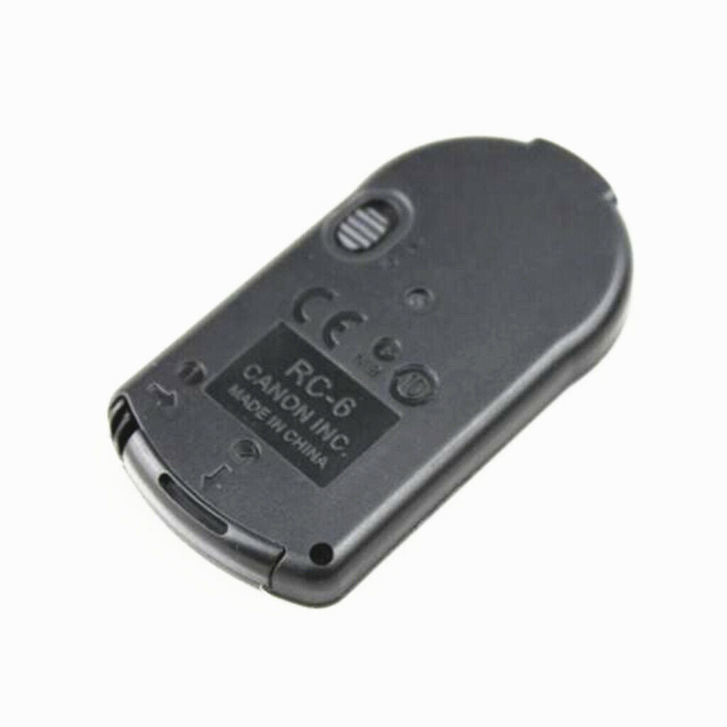 Wireless Infrared Remote Control Controller Release For Canon RC-6 Black