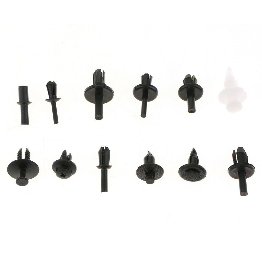 350 Pieces Assorted Car Carrier Plastic Rivets Attachment For Door Trim