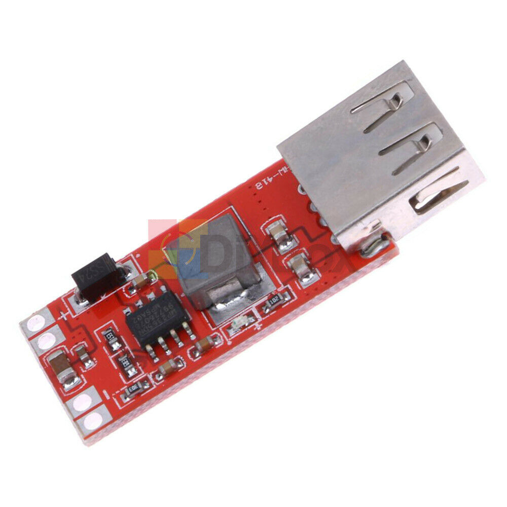 5PCS DC 12V/24V to 5V 3A Step Down Power Supply For Car USB Charger Buck Module