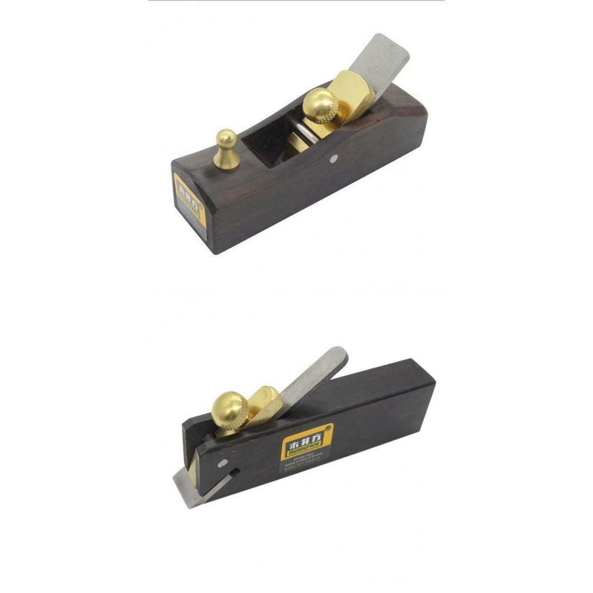 2Pcs Mini Flat Plane Bottom Edged DIY Woodworking Wood Hand Planer Tool