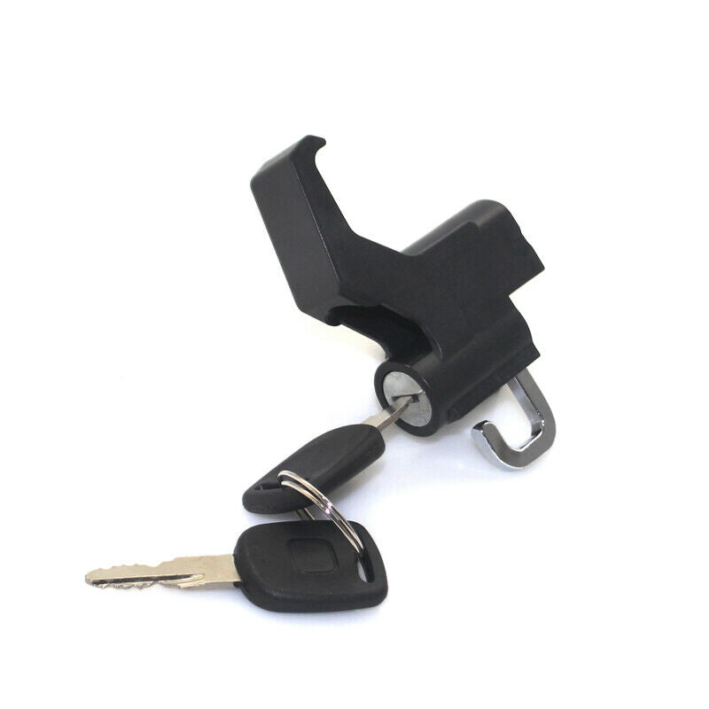 Scooter Bikes Motorcycle Front 6MM Anti-theft Hanging Hook Helmet Lock Security
