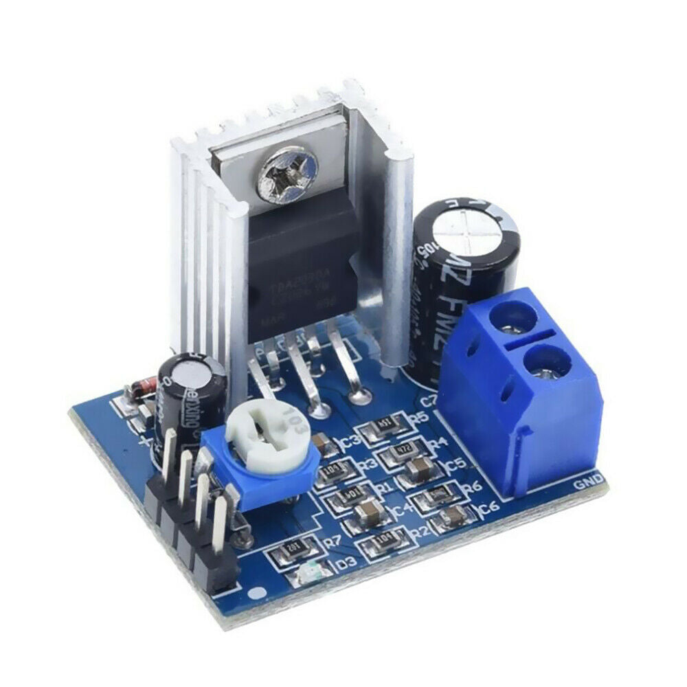 1Pcs TDA2030A Audio Module Power Amplifier Board 6-12V Boost Converter Module