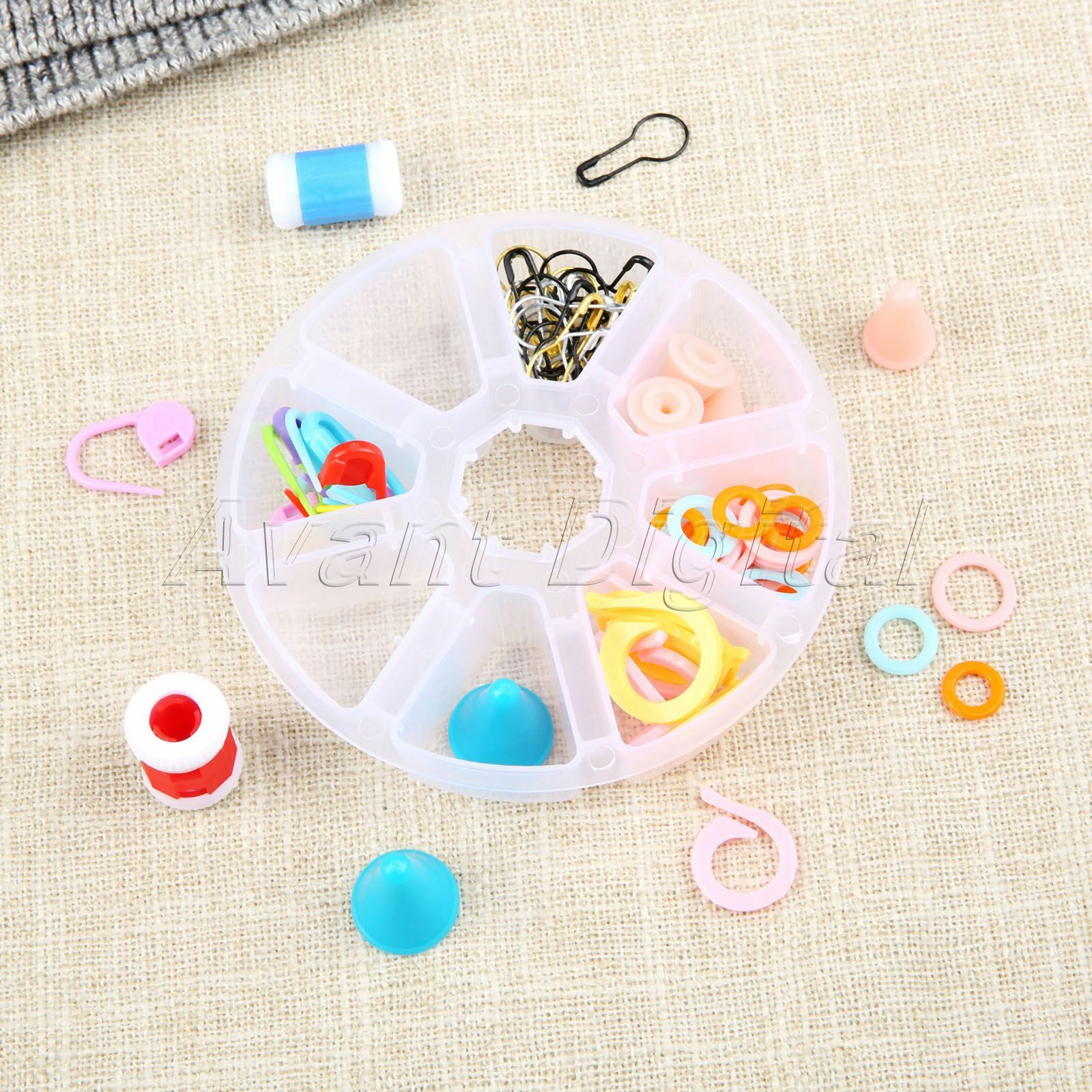 Mixed Needle Pins Counter Accessories DIY Needlework Sewing Knitting Tools Set