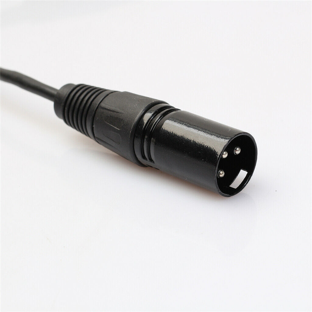 2Pieces XLR 3Pin Female to Dual XLR Male Splitter Y Cable Adapter Converter Cord
