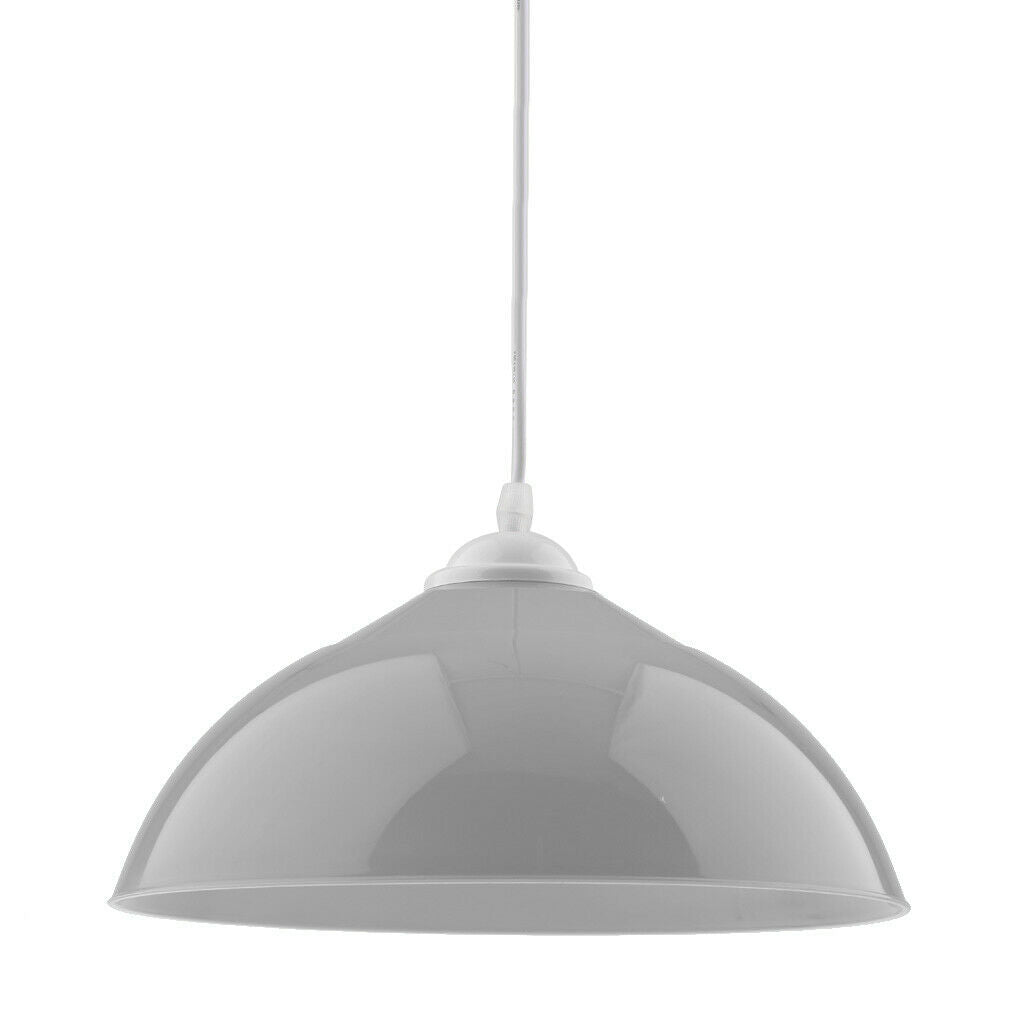 Pair Chandelier Shade Cover Pendant Lampshade Light Fixture Gray