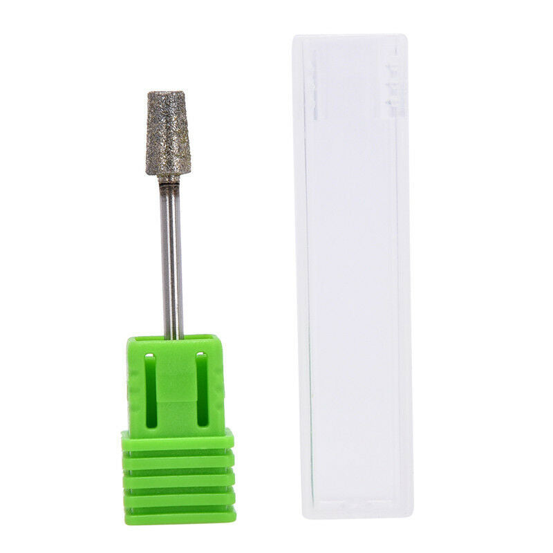 Round diamond nail drill bit rotary burr bits manicure drill accessory nail.DD