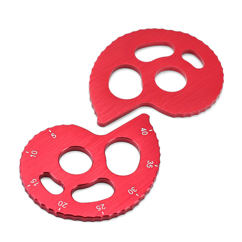 Red CNC Chain Adjuster For SUZUKI DR200S/SE/R DR125SE/SM DR350S DR350SM