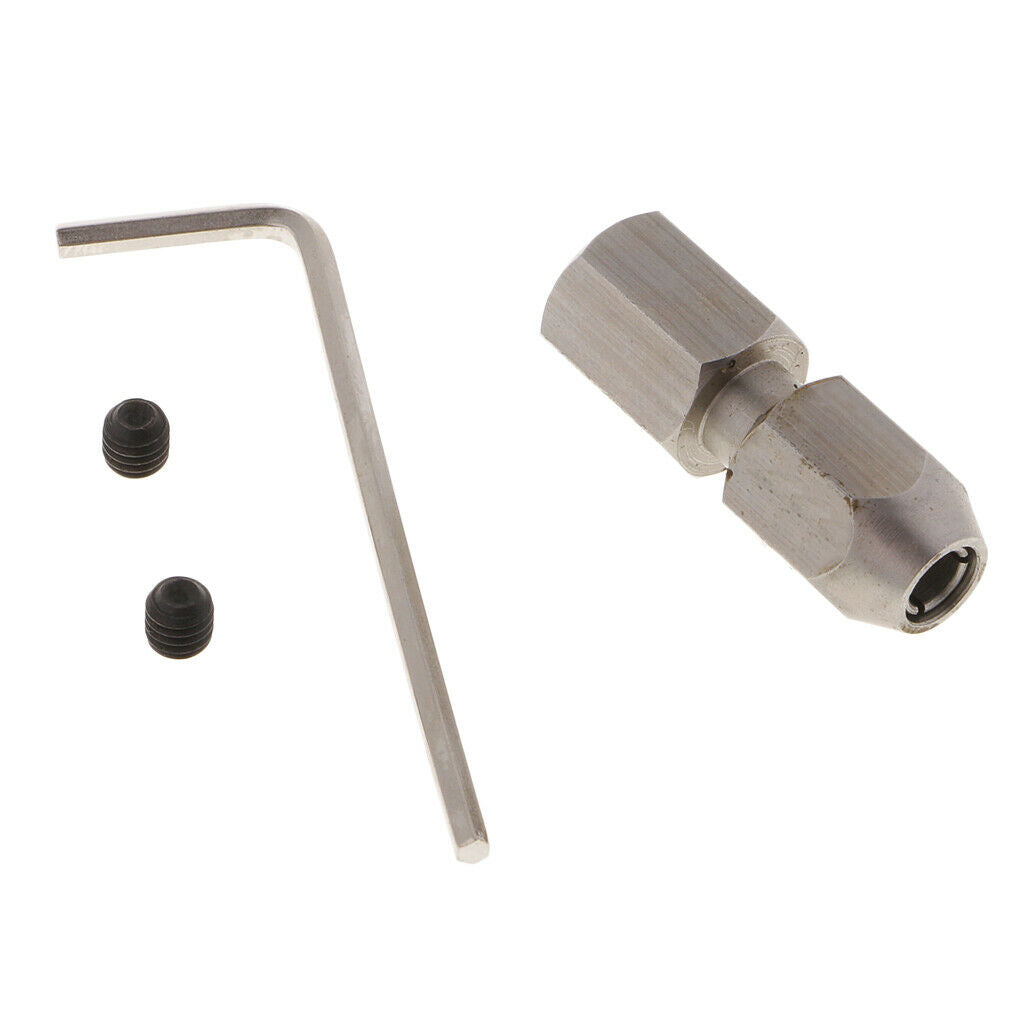 Steel Flex Collet Coupler Motor Shaft Coupling Cable RC Boat Parts 3.17-4mm