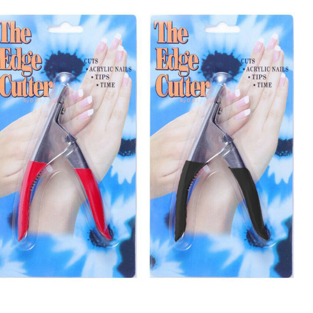 Professional U Type False Nail Art Cutters Trimmers Stainless Steel