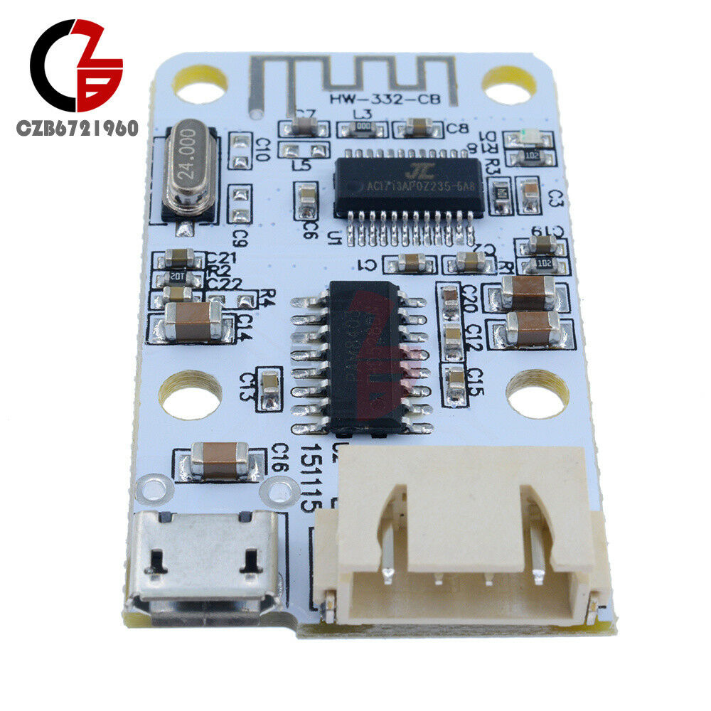 5V 3W+3W 2X3W Bluetooth Audio Receiver Digital Amplifier Board Module