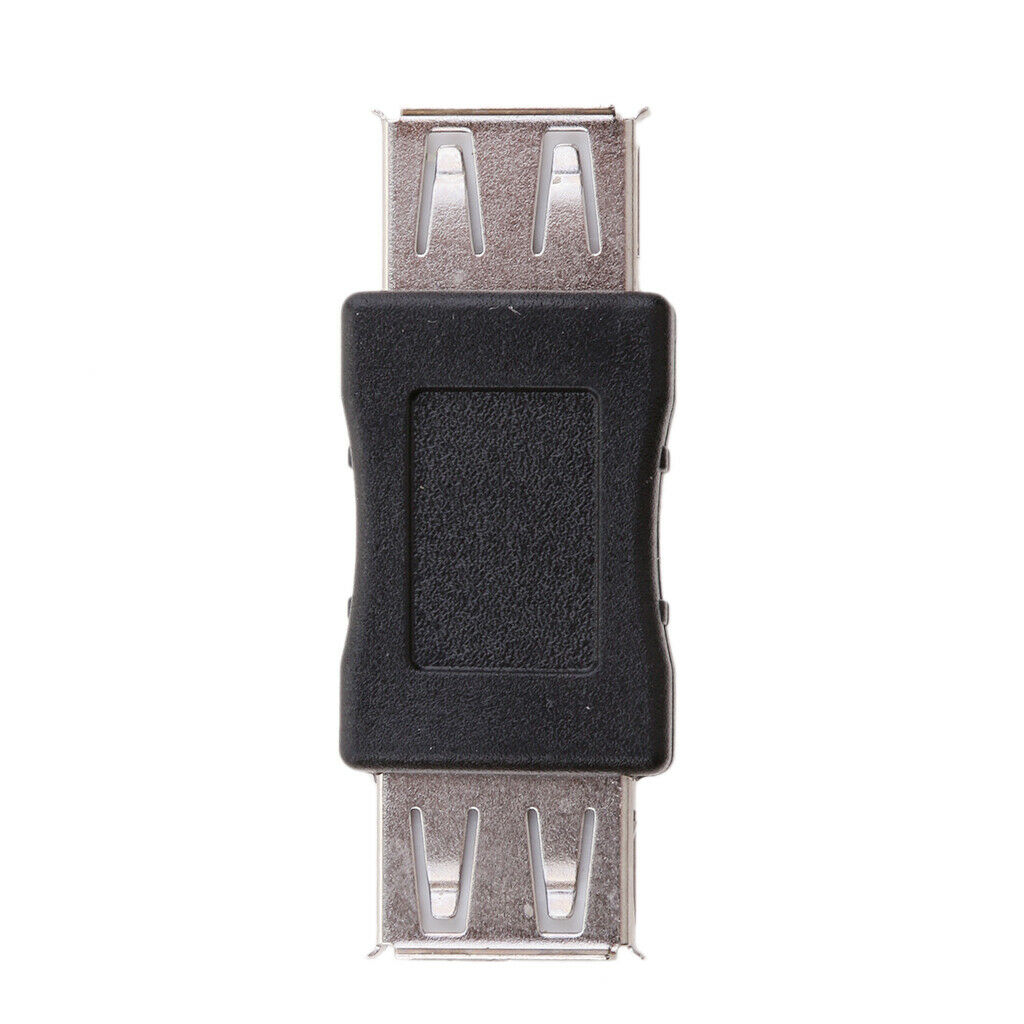 10 Pieces USB A Female to Female Adapter Coupler Changer Connectors Upgrade