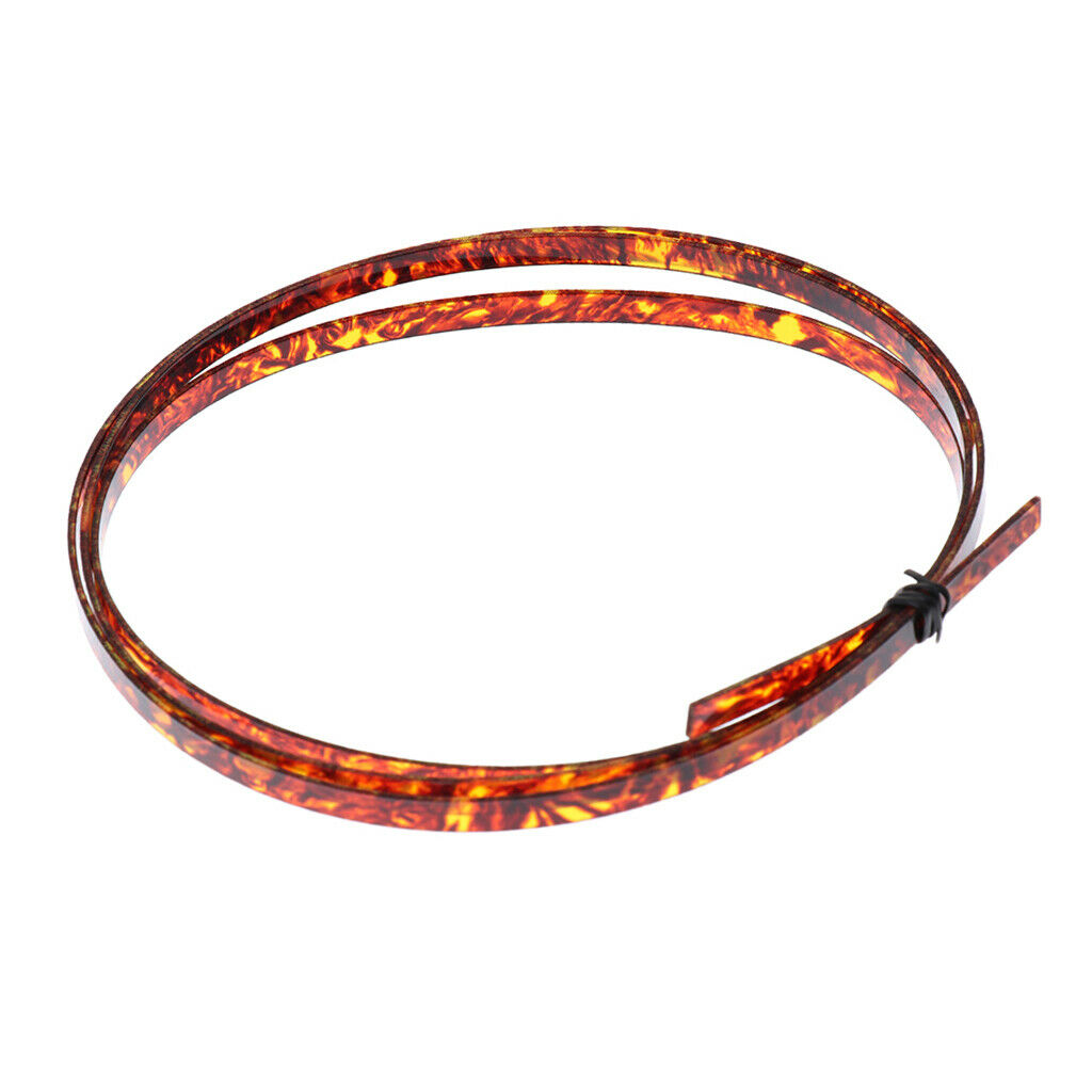 Celluloid Guitar Binding Inlay Purfling Strip for Luthier 1620x6x1.5mm