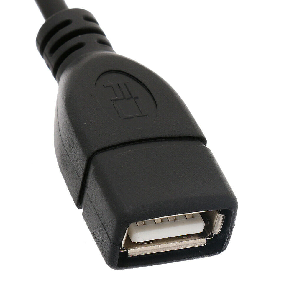 USB 2.0 A Male To Female Angle 90 Degree Extension Adapter Converter Cable