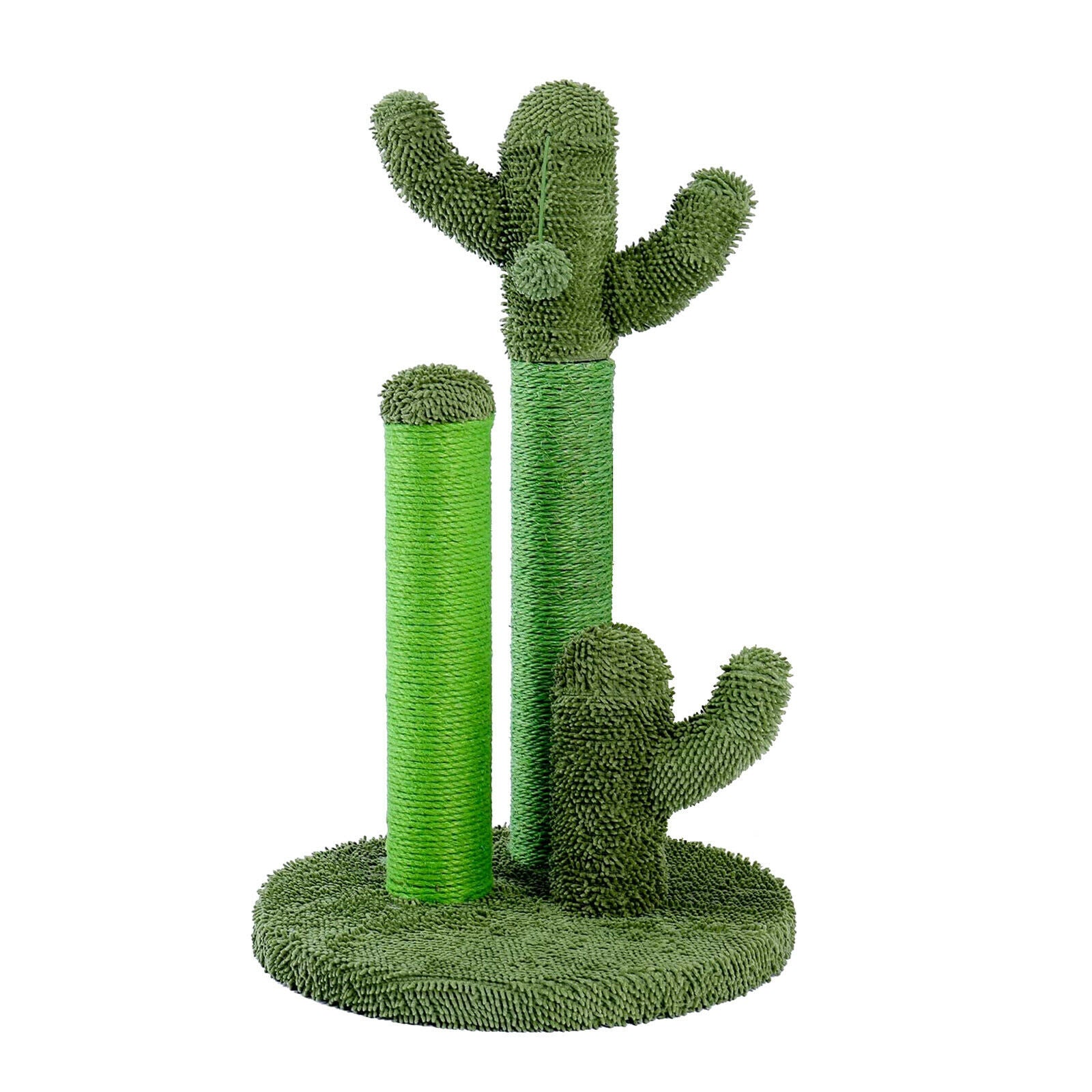 Cat Scratching Post Fresh Green Sisal Rope Wrapped Pole Scratcher Poles