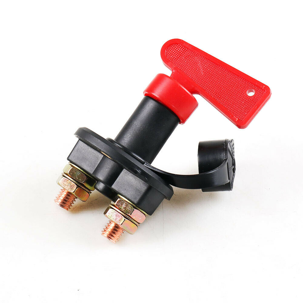 12V 24V Red Key Cut Off Battery Main Kill Switch for Car Modified Isolator