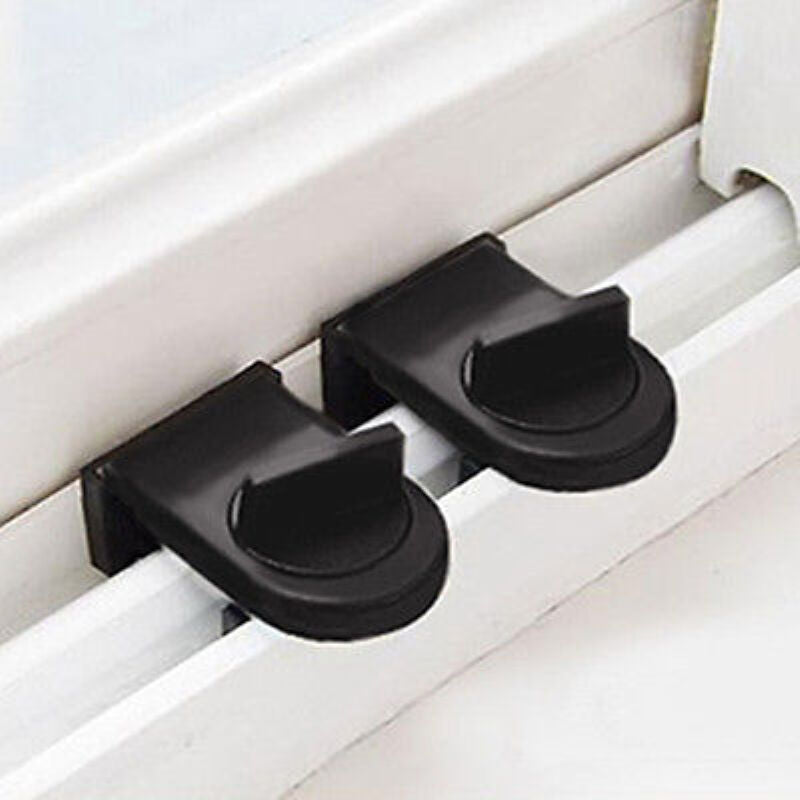 Useful Kids Safe Security Sliding Window Door Sash Lock Restrictor Saf HwSJUK_DD
