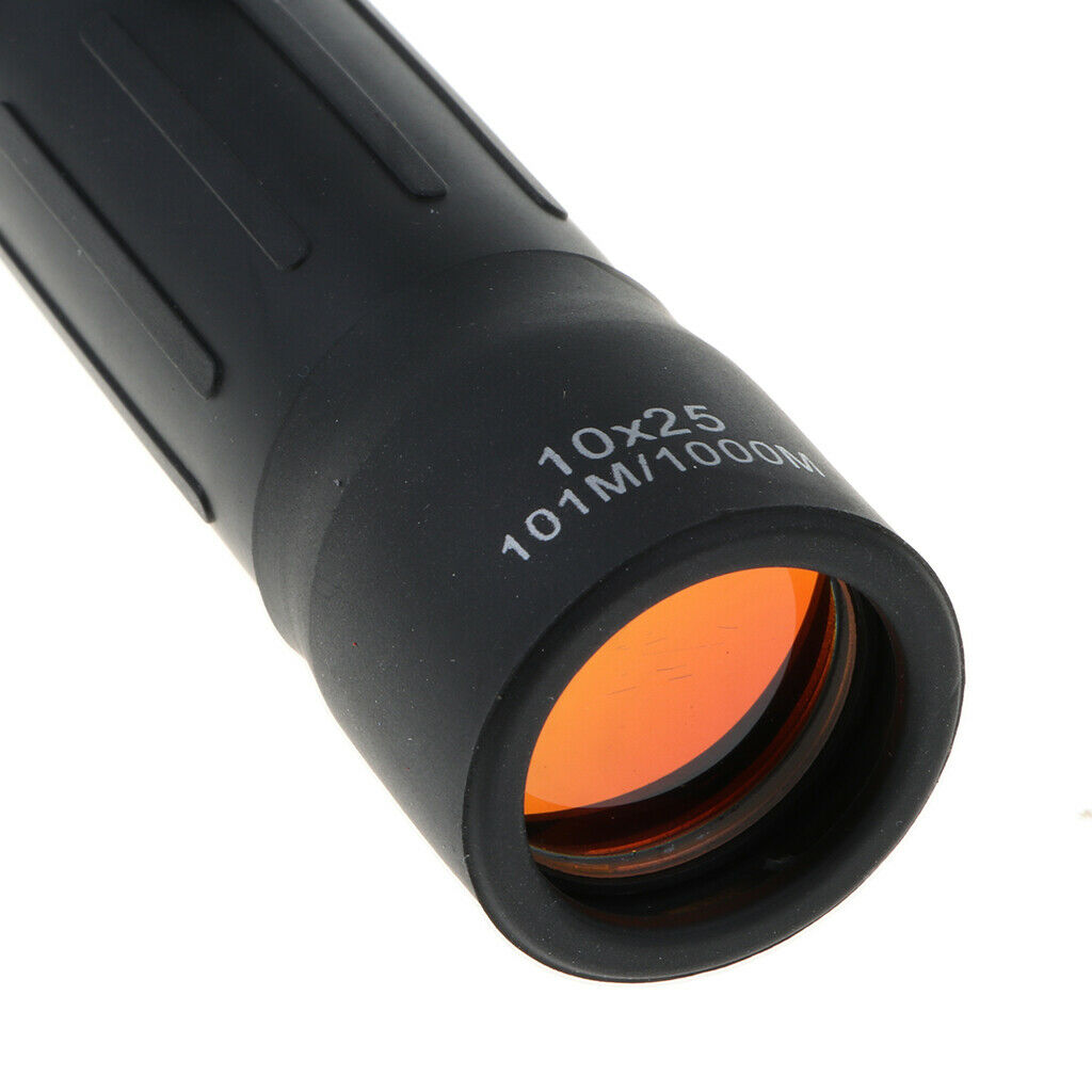 10x25 High Power Clear Monocular Telescope Bird Watching Outdoors Viewing