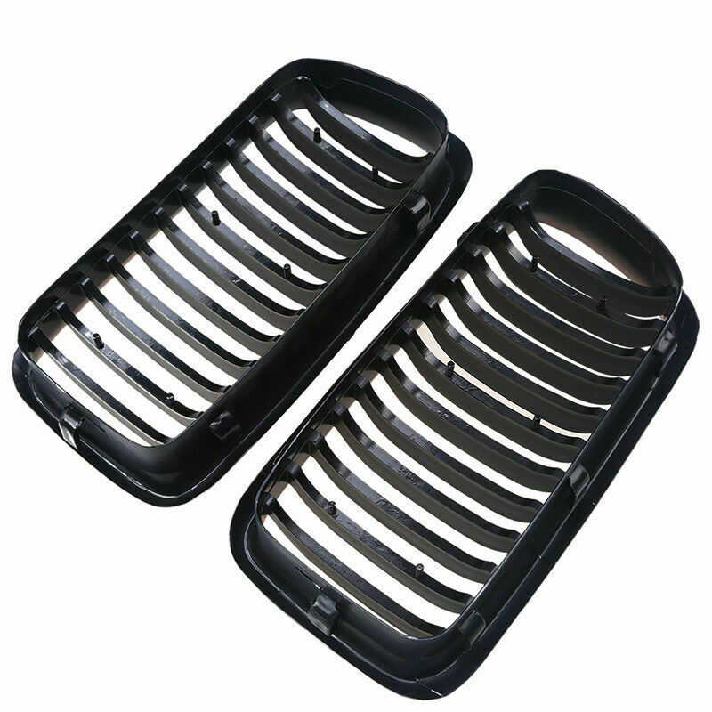 2pcs For BMW E38 740i 740iL 750iL 1995-2001 Front Bumper Kidney Grilles Grill