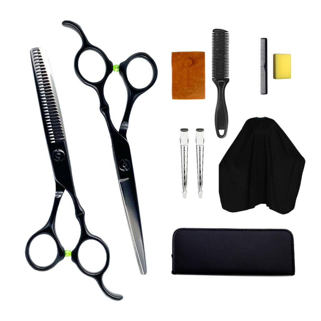 6.0'' Salon Hair Cutting Scissors Styling Tool Equipment Shears Styling Set