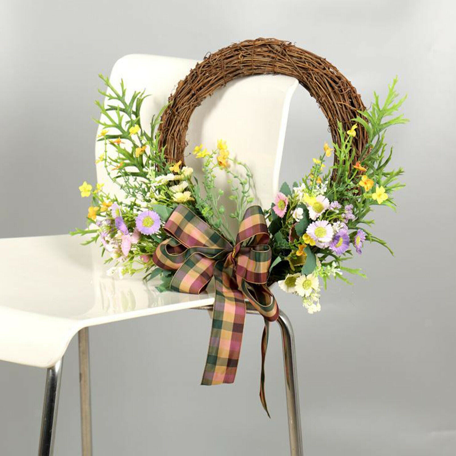 Nordic Wreath Outdoor Garland for Bedroom Wall Celebration Party Decor