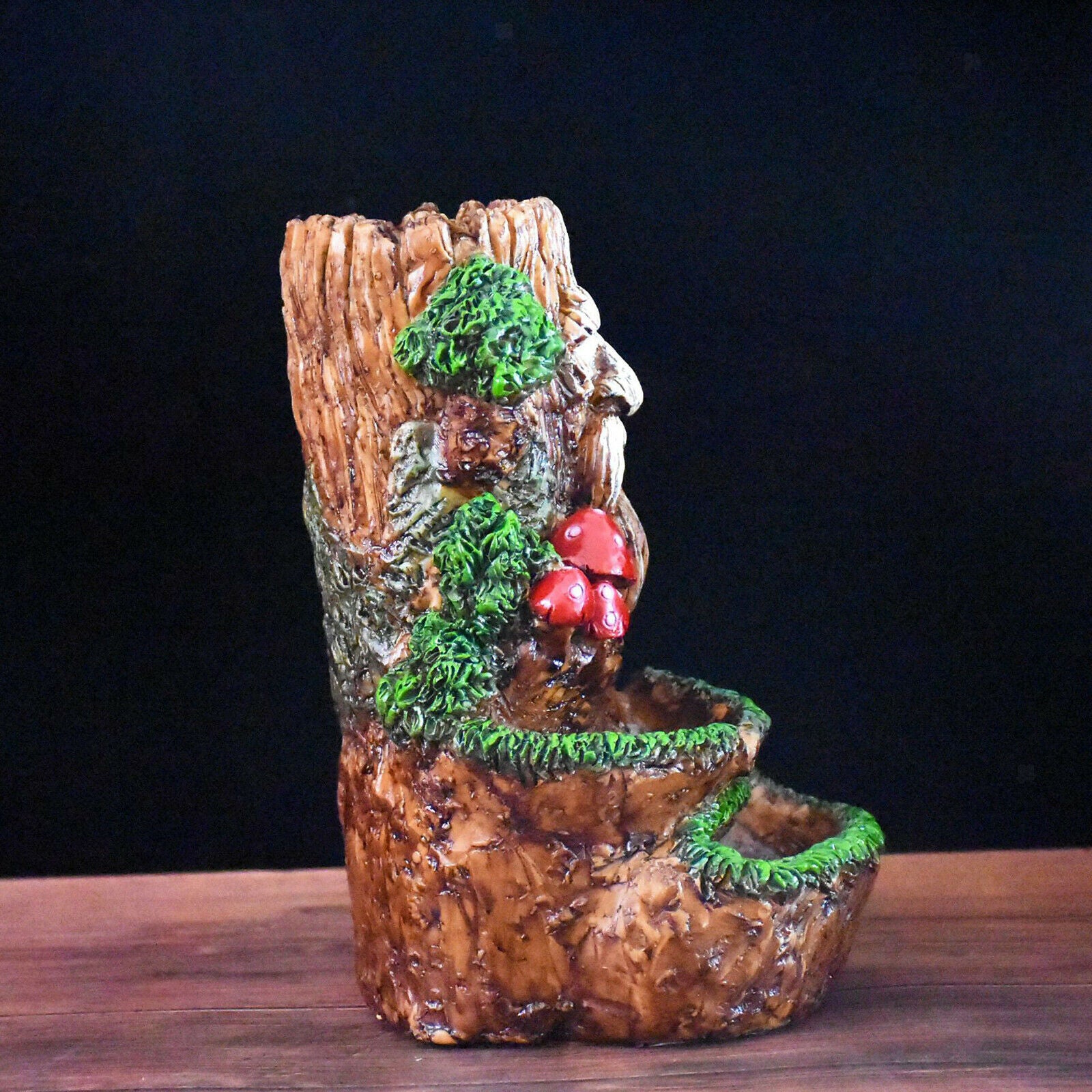 Creative Backflow Incense Censer Cones Burner Holder for Home Decor Accs