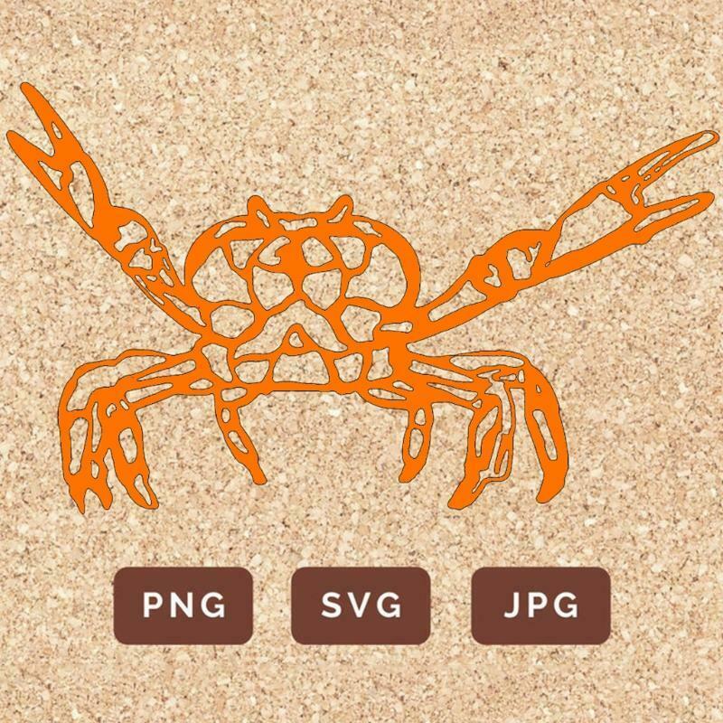 Crab Metal Cutting Dies Stencil DIY Scrapbooking Album Paper Card Template Mold