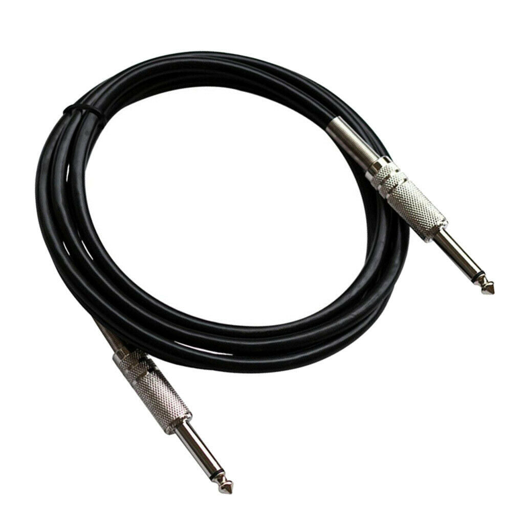 Instrument Cable 1/4inch Straight to Straight for Electric Guitar 180cm